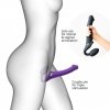 Vibrating Strapon - L - purple